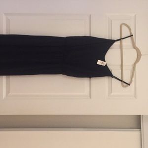 Black maxi dress (Gap)